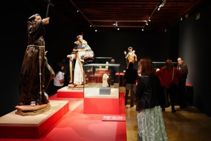Exposición de Salzillo en el museo nacional de escultura.