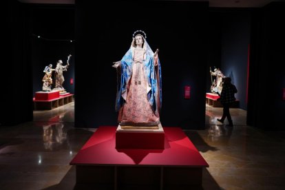 Exposición de Salzillo en el museo nacional de escultura.