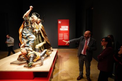 Exposición de Salzillo en el museo nacional de escultura.
