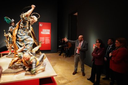 Exposición de Salzillo en el museo nacional de escultura.