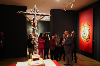 Exposición de Salzillo en el museo nacional de escultura.