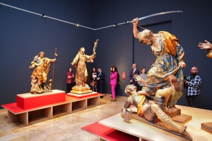 Exposición de Salzillo en el museo nacional de escultura.