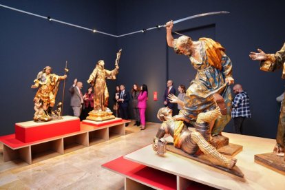Exposición de Salzillo en el museo nacional de escultura.