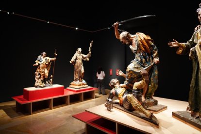 Exposición de Salzillo en el museo nacional de escultura.