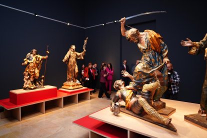 Exposición de Salzillo en el museo nacional de escultura.