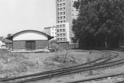 Interior de la estación del San Bartolomé en 1969.