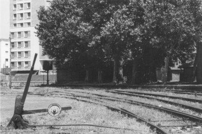 Interior de la estación del San Bartolomé en 1969.