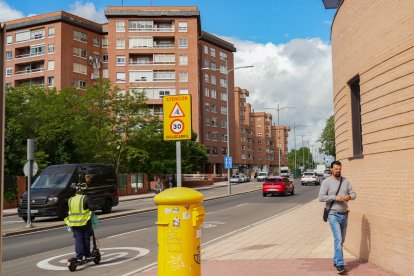 La Avenida de Gijón en la actualidad.