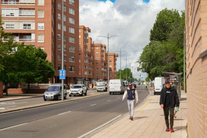 La Avenida de Gijón en la actualidad.