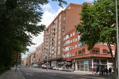 La Avenida de Gijón en la actualidad.