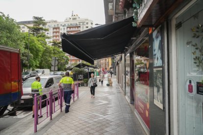 Plaza Poniente en la actualidad