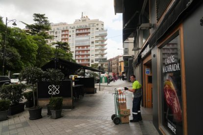 Plaza Poniente en la actualidad