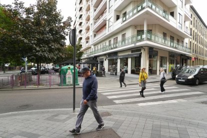 Plaza Poniente en la actualidad