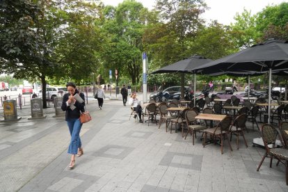 Plaza Poniente en la actualidad