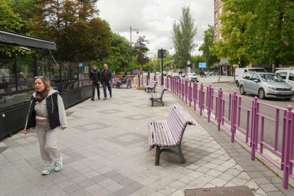 Plaza Poniente en la actualidad