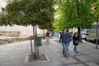 Plaza Poniente en la actualidad