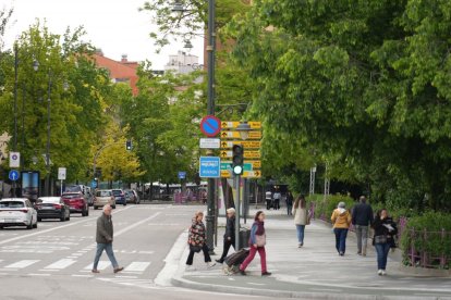 Plaza Poniente en la actualidad