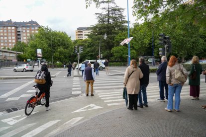 Plaza Poniente en la actualidad