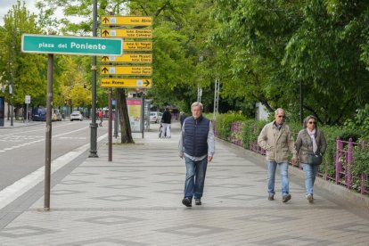 Plaza Poniente en la actualidad