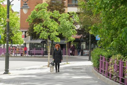 Plaza Poniente en la actualidad