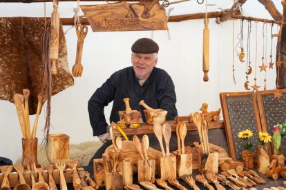 Valladolid. Mercado Castellano en la plaza de San Pablo.