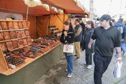 Valladolid. Mercado Castellano en la plaza de San Pablo.