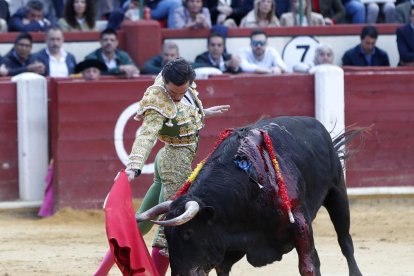 Juan Ortega en la primera corrida de la Feria de San Pedro Regalado
