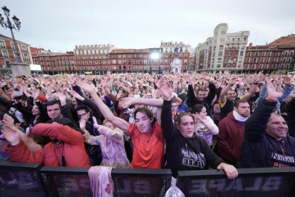 Actuación de la Orquesta Panorama en las fiestas de San Pedro Regalado de Valladolid