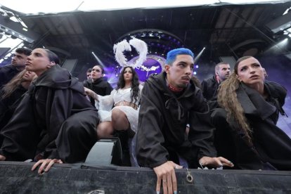Actuación de la Orquesta Panorama en las fiestas de San Pedro Regalado de Valladolid