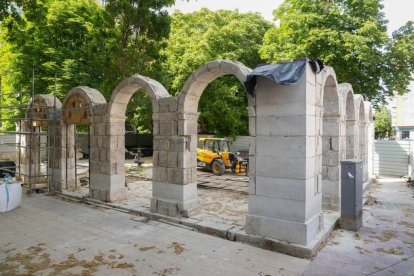 Arcos en la plaza de San Juan