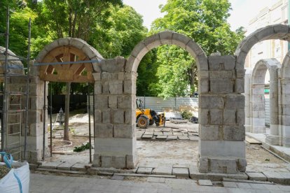 Arcos en la plaza de San Juan