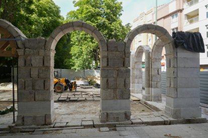 Arcos en la plaza de San Juan