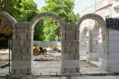 Arcos en la plaza de San Juan
