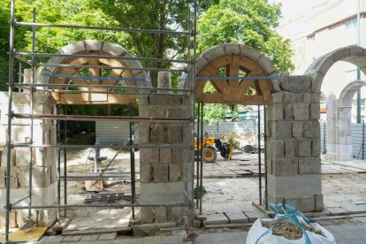 Arcos en la plaza de San Juan