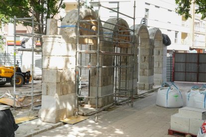Arcos en la plaza de San Juan