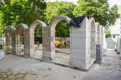 Arcos en la plaza de San Juan
