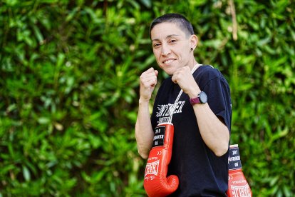 Isa Rivero, en guardia tras su exitosa defensa del título mundial.
