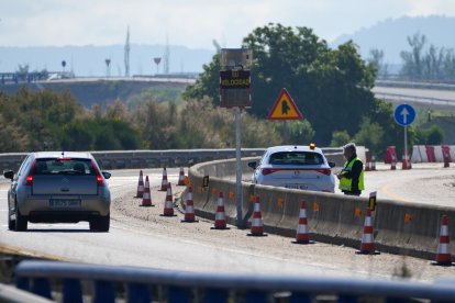 Obras de la autovía A-11 en los tramos comprendidos entre Tudela de Duero y Quintanilla de Arriba.