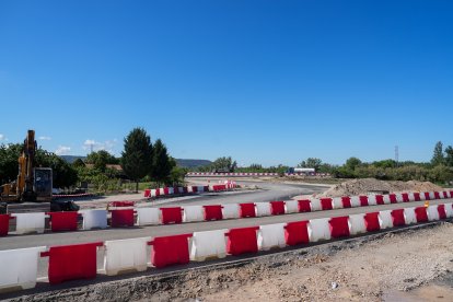 Obras de la autovía A-11 en los tramos comprendidos entre Tudela de Duero y Quintanilla de Arriba.