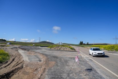 Obras de la autovía A-11 en los tramos comprendidos entre Tudela de Duero y Quintanilla de Arriba.
