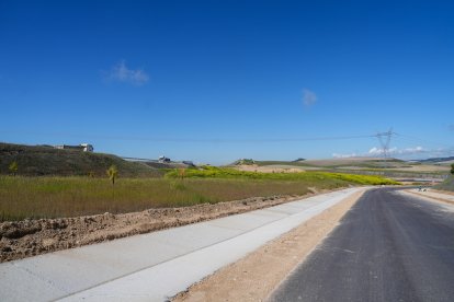 Obras de la autovía A-11 en los tramos comprendidos entre Tudela de Duero y Quintanilla de Arriba.