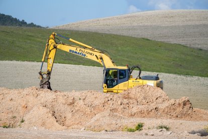Obras de la autovía A-11 en los tramos comprendidos entre Tudela de Duero y Quintanilla de Arriba.