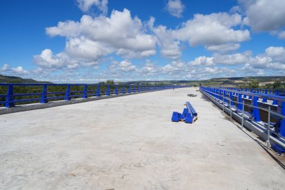 Obras de la autovía A-11 en los tramos comprendidos entre Tudela de Duero y Quintanilla de Arriba.