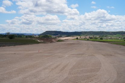 Obras de la autovía A-11 en los tramos comprendidos entre Tudela de Duero y Quintanilla de Arriba.