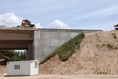 Obras de la autovía A-11 en los tramos comprendidos entre Tudela de Duero y Quintanilla de Arriba.