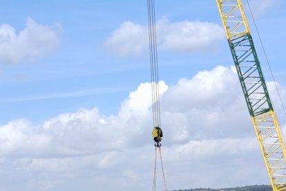 Obras de la autovía A-11 en los tramos comprendidos entre Tudela de Duero y Quintanilla de Arriba.