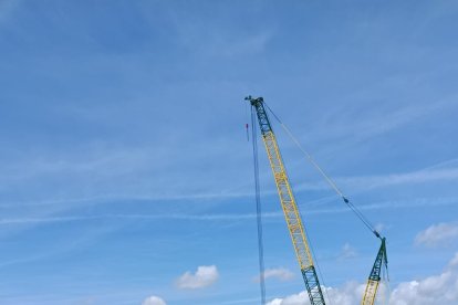 Obras de la autovía A-11 en los tramos comprendidos entre Tudela de Duero y Quintanilla de Arriba.
