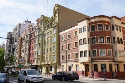 El paseo del Hospital Militar en la actualidad