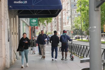 El paseo del Hospital Militar en la actualidad