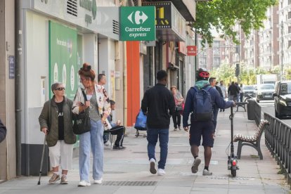El paseo del Hospital Militar en la actualidad